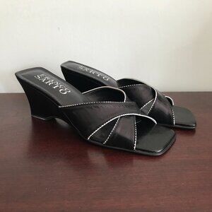 Franco Sarto | Black "Netto" Slide Sandals
